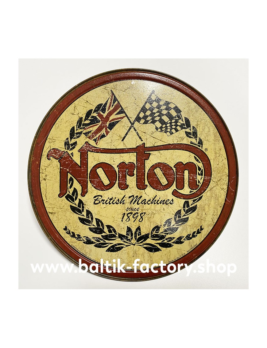 Enseigne vintage Norton