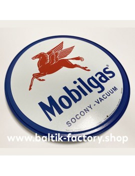 mobilgas vintage sign