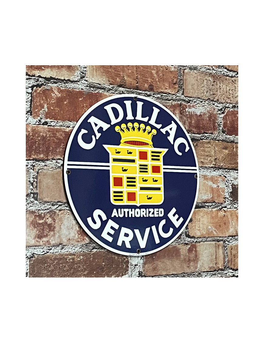 Vintage Cadillac sign