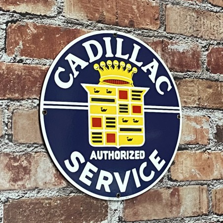 Vintage Cadillac sign